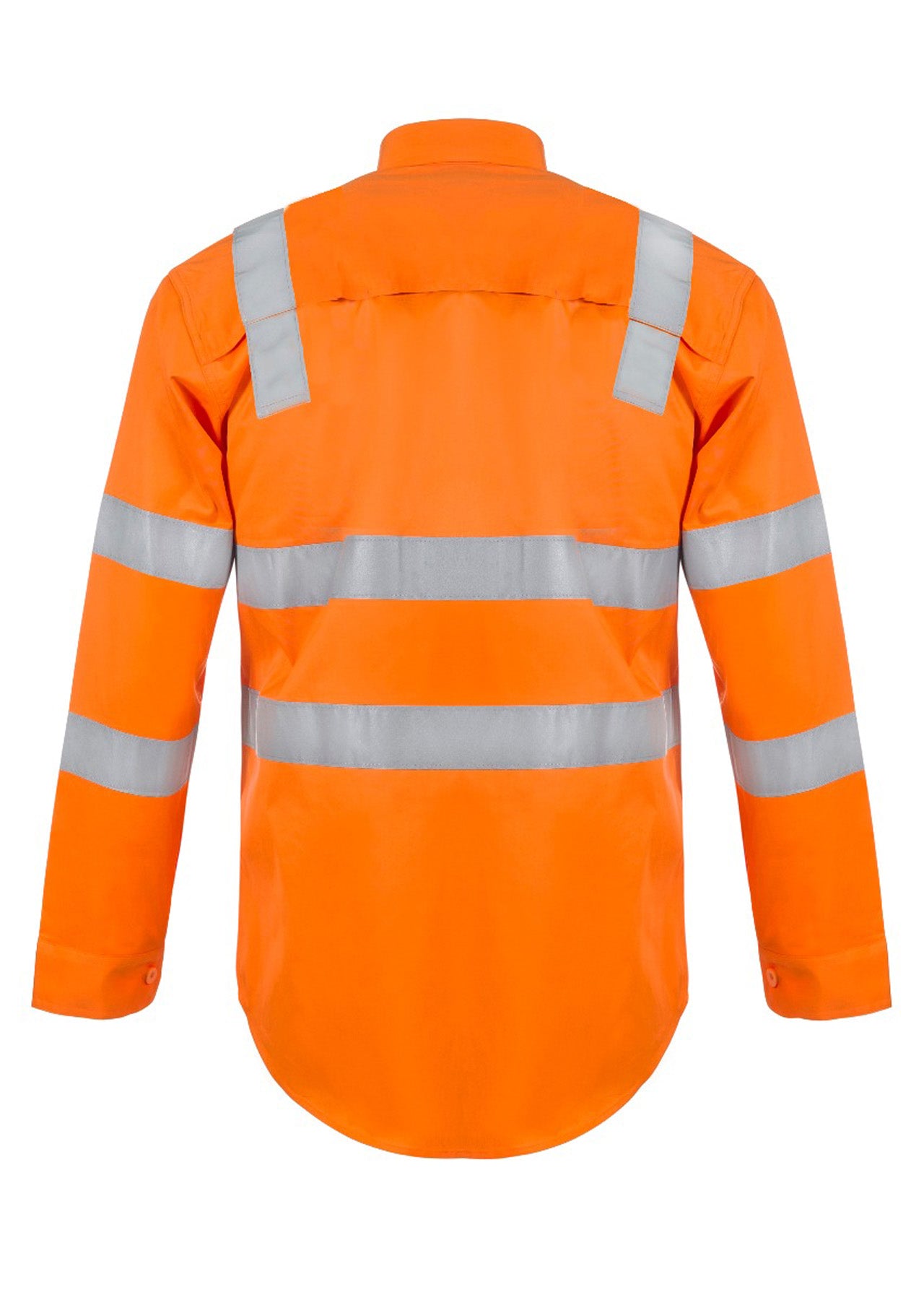 WS6011 - WorkCraft Hi Vis Vented VIC Rail Shirt