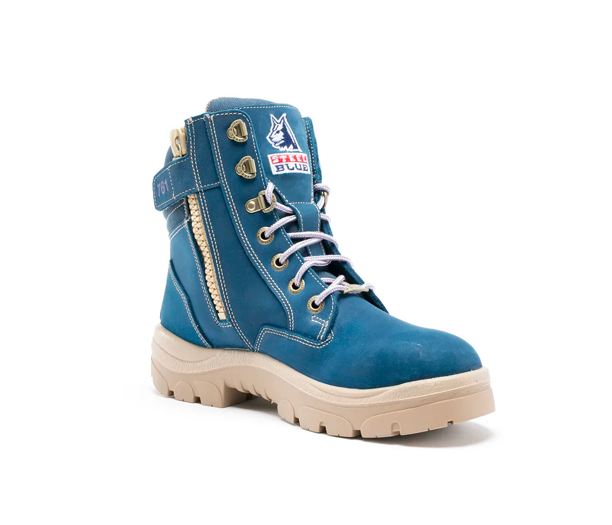 Steel Blue Ladies Southern Cross Zip Sided Safety Boots - 512761
