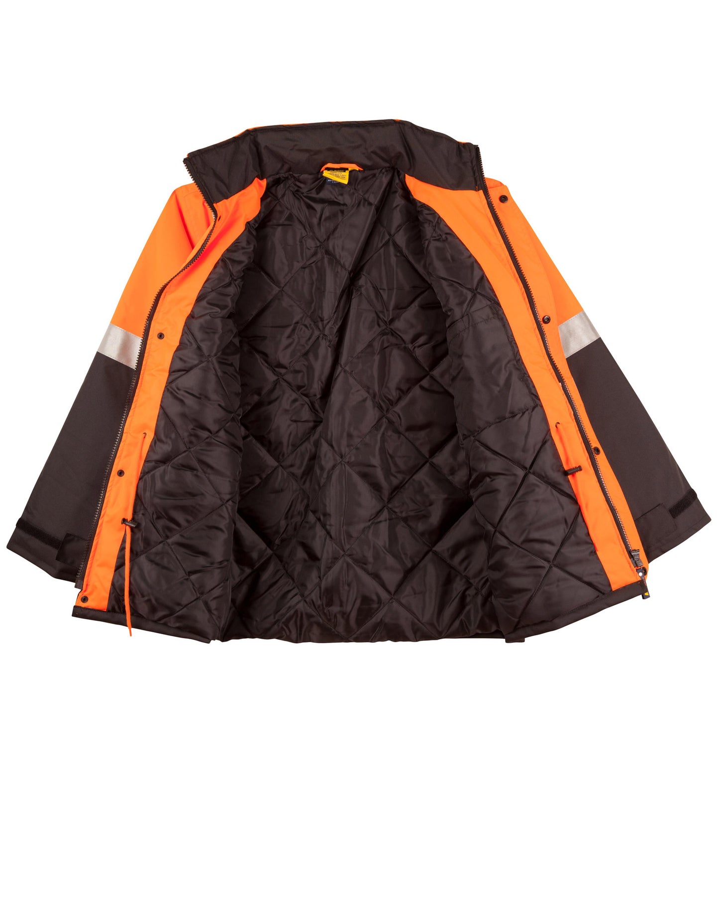 AIW Hi VIs Two Tone Rain Proof Jacket with Quilting