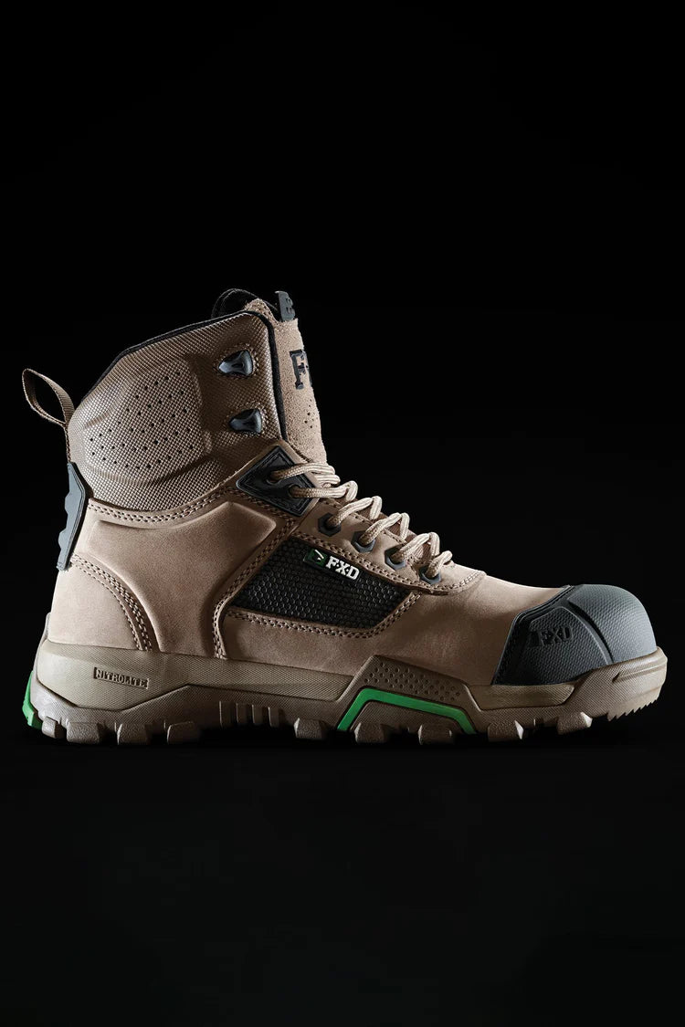 WB-1 FXD ZIp Sided Work Boot high
