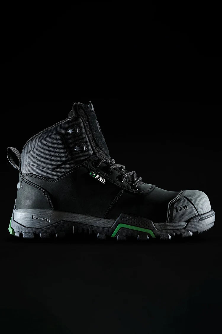 WB-2 FXD Zip Sided Saftey Boots Low cut