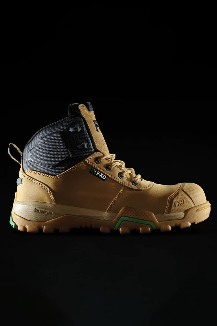 WB-2 FXD Zip Sided Saftey Boots Low cut