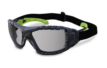 EVOLVE Safety Glasses with Gasket & Headband - Smoked Lens